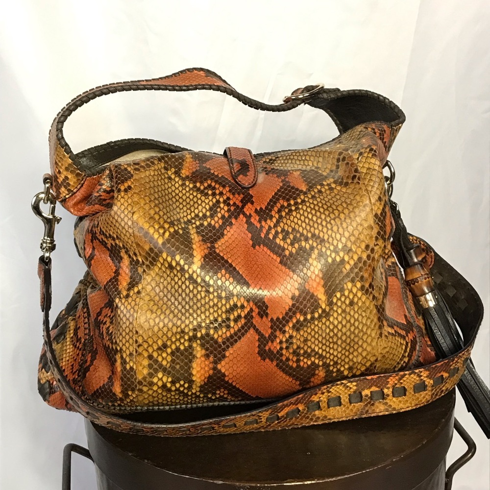 Authentic Gucci Snake Leather Purse - Picture 5 of 16